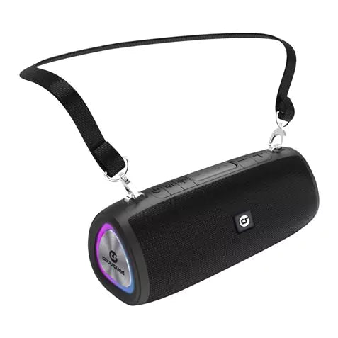 Coluna Portátil CoolSound Disco Boom 16W Bluetooth Preto Led