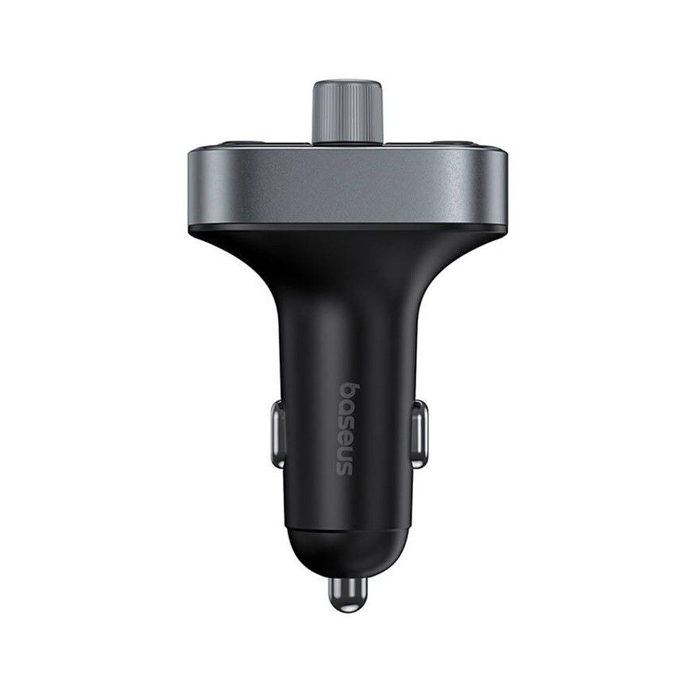 Carregador de Isqueiro S-09 Pro Series Car + Transmissor FM/Bluetooth Preto
