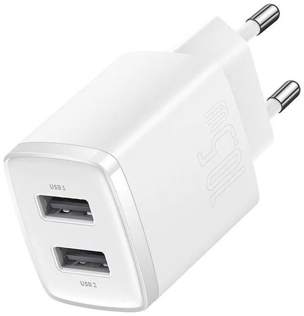 Baseus Carregador Compacto 2U 10.5W