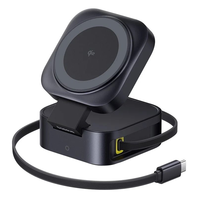 Baseus Carregador baseus picogo series 2-in-1 magnetic qi2 67w cosmic black