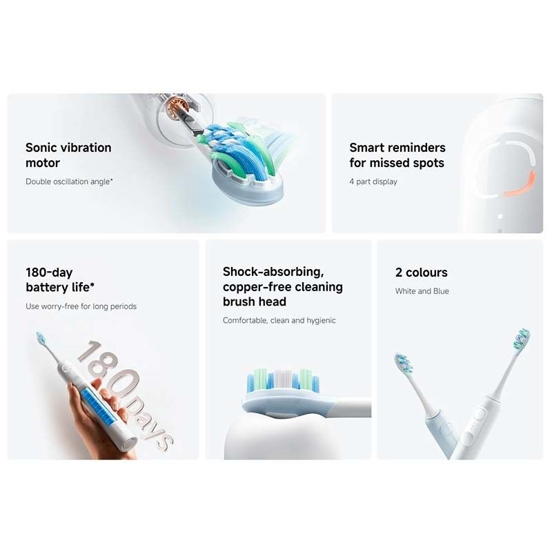 Xiaomi Escova de Dentes Oscillation Electric Toothbrush White