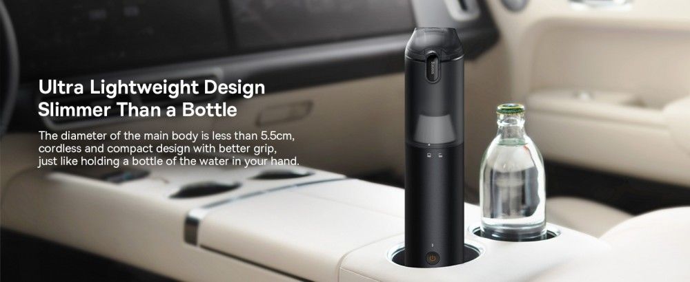 Baseus Aspirador Baseus A3LITE Car Vacuum Cleaner Black