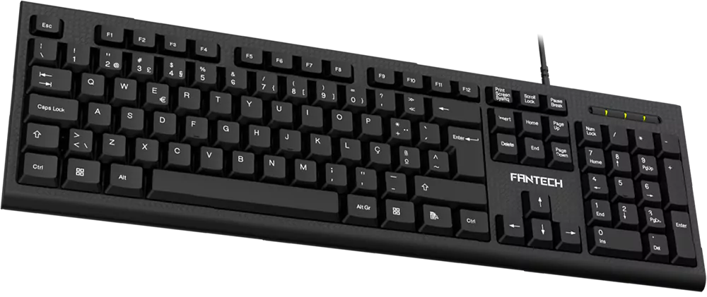 Teclado Fantech Office K112 Preto