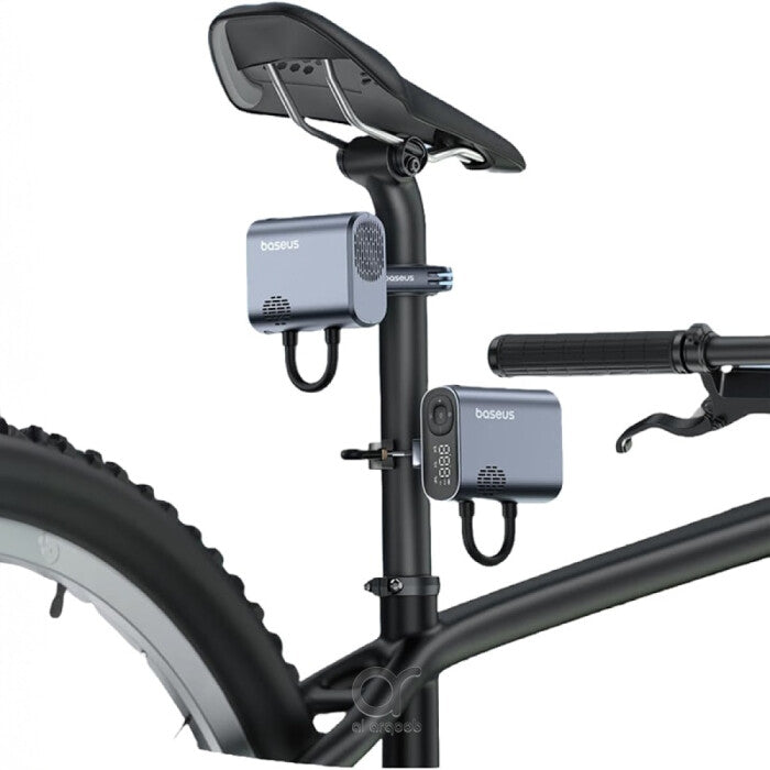 Baseus PrimeTrip Series – Bomba de Ar Portátil com Ecrã Digital e Alta Pressão