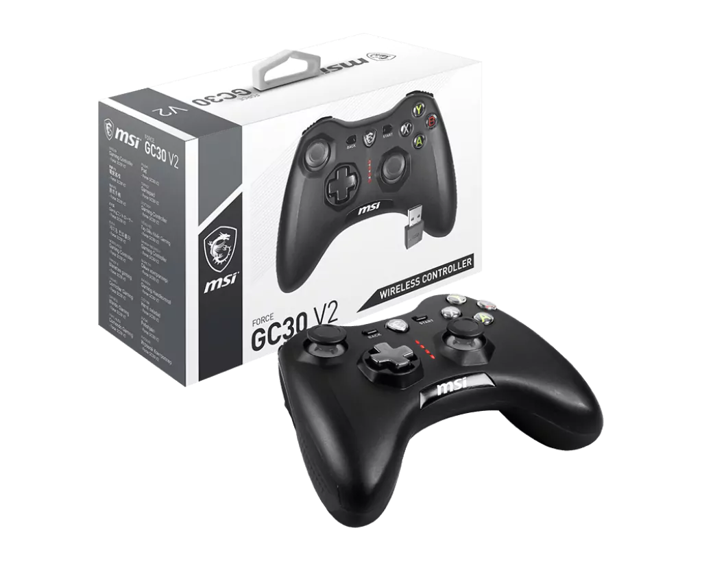 Gamepad MSI Force GC30 Analógico / Digital Android, PC USB