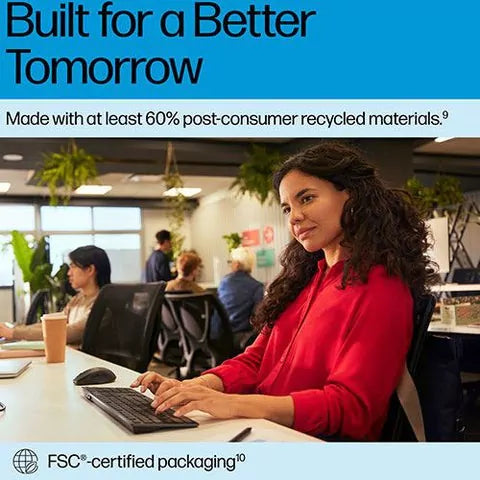 Conjunto Teclado + Rato HP 725 Multi-Device Wireless