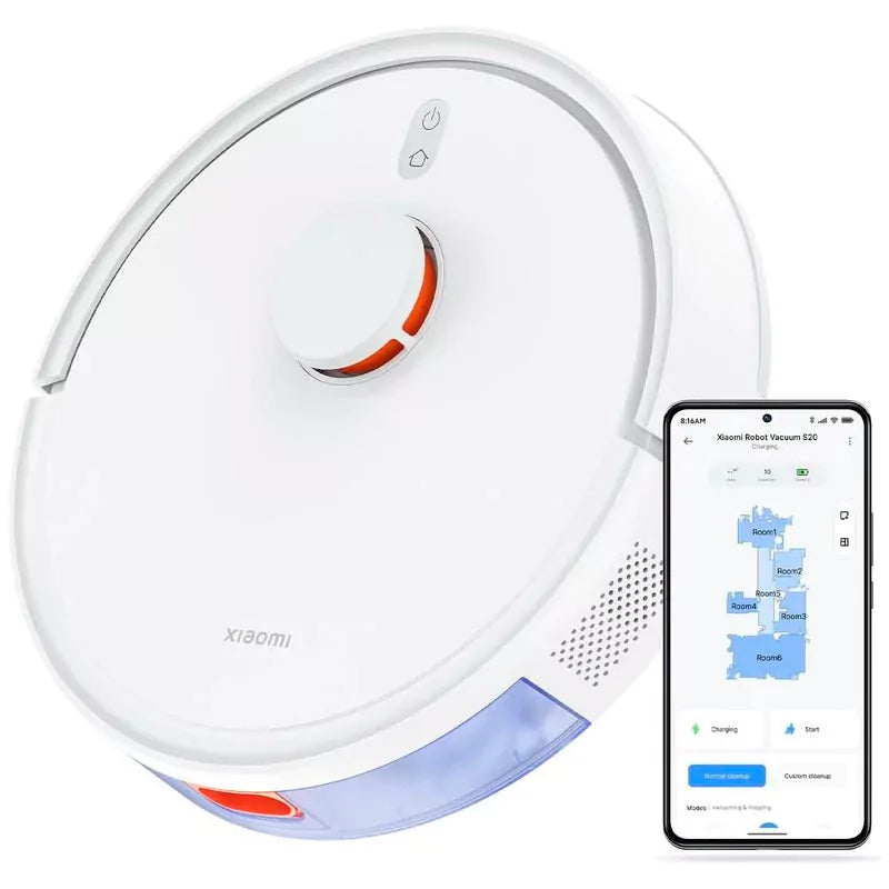 Robot Aspirador Xiaomi Vacuum S20 Branco