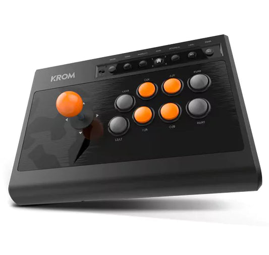 Gamepad Arcada Krom Kumite Multiplataforma