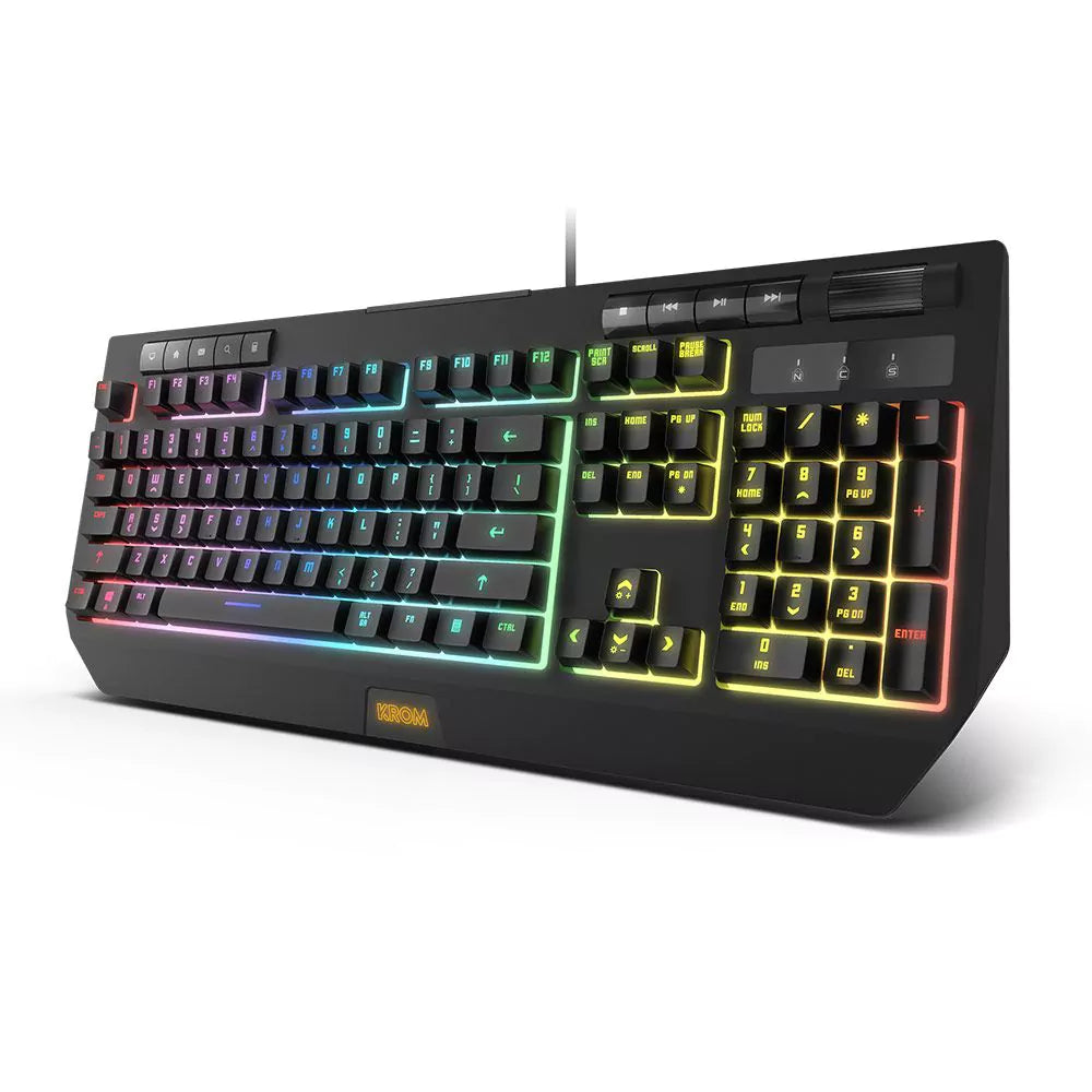 Teclado Semi-Mecânico Krom Kuma RGB (PT)