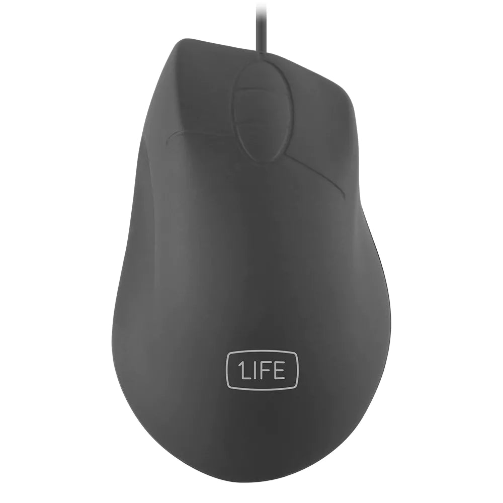 Rato Óptico 1Life Silicone 1000DPI Preto