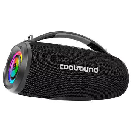 Coluna Portátil CoolSound Beach Boom 40W Bluetooth Led