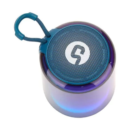Coluna Portátil CoolSound Light Boom 5W Bluetooth Lilás Led