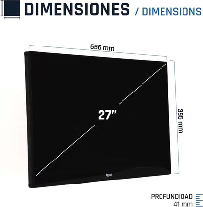 Monitor 27" Iggual IPS FHD 75Hz VGA HDMI Frameless