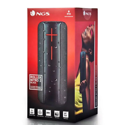 Coluna Som Portátil NGS NITRO 2 20W Bluetooth