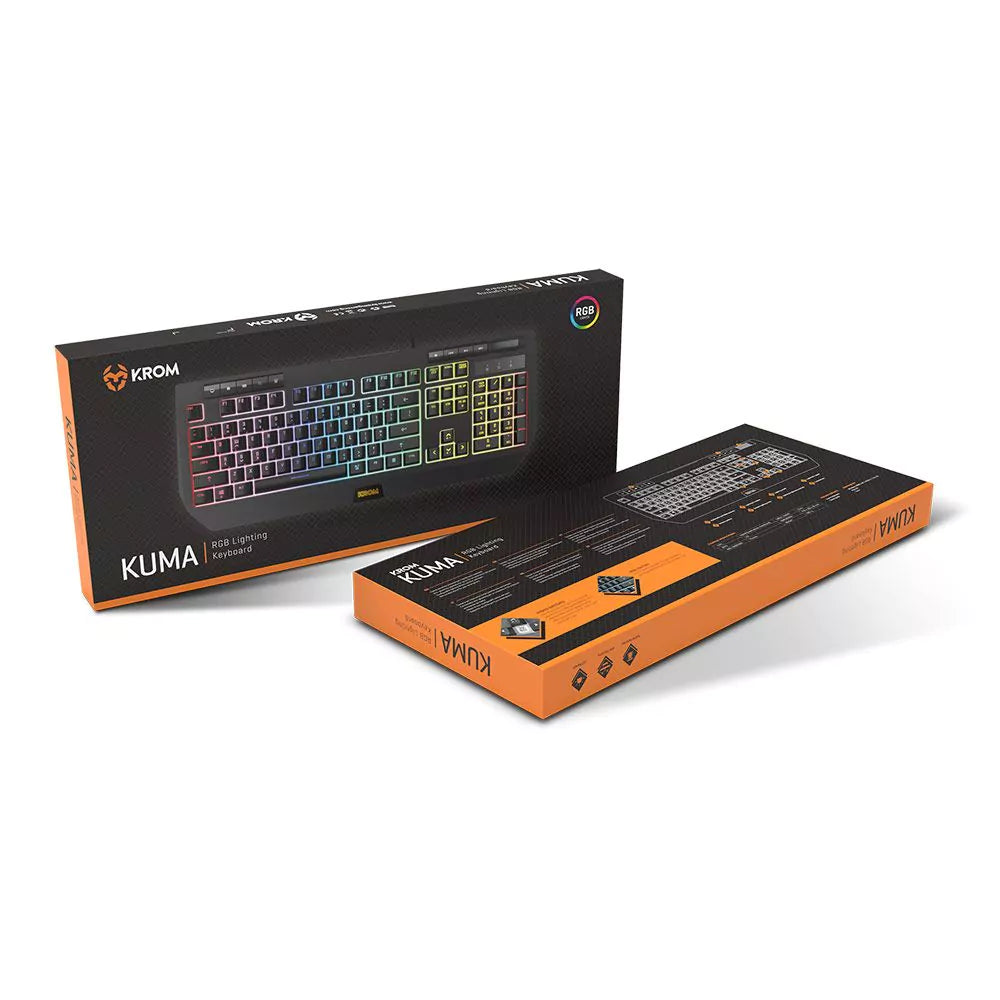 Teclado Semi-Mecânico Krom Kuma RGB (PT)