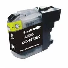 Tinteiro Brother Compatível LC123 XL - Preto/Azul/Vermelho/Amarelo