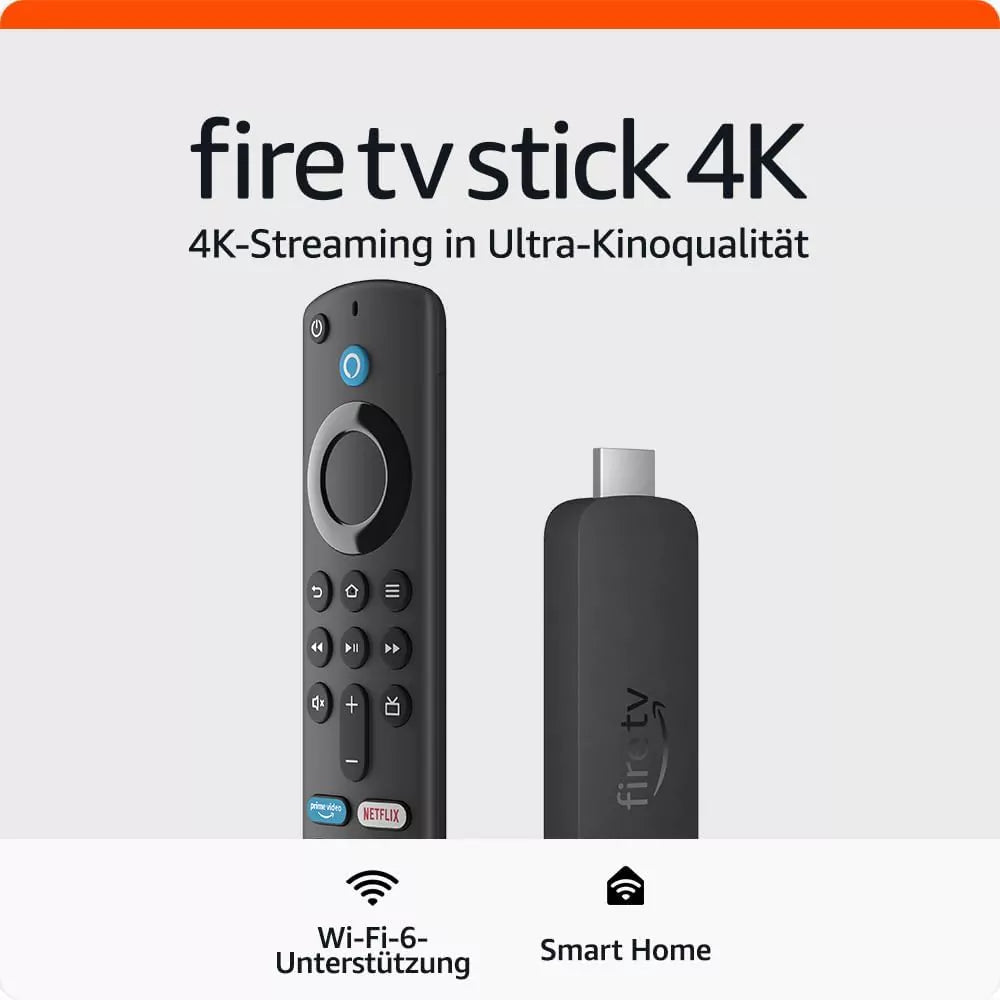 Amazon Fire TV Stick 4K Wi-Fi 6E Bluetooth 5.2