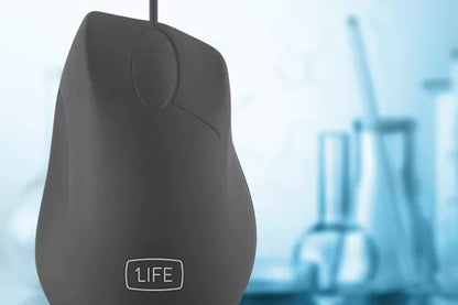 Rato Óptico 1Life Silicone 1000DPI Preto
