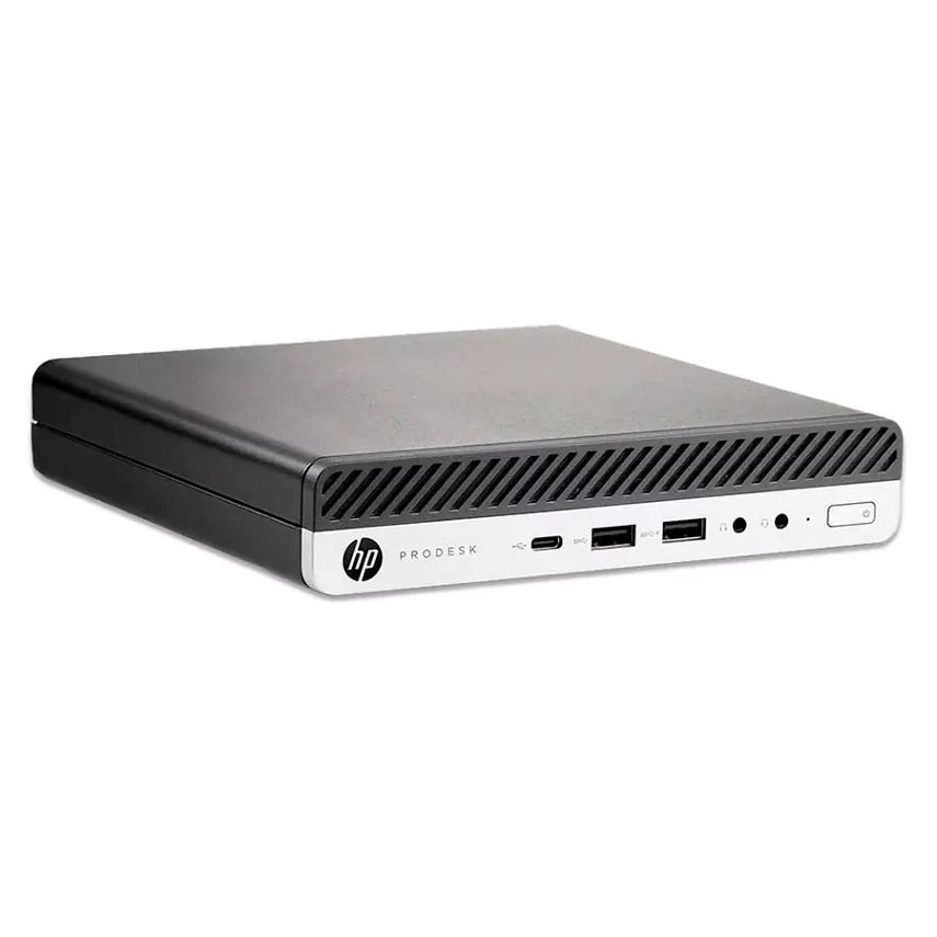 Mini Computador Recondicionado HP ProDesk 600 G4, i5-8400, 8GB, 256GB SSD, Windows 11 Pro