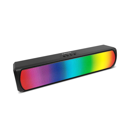 Barra de Som Krom K-Pop Bluetooth RGB