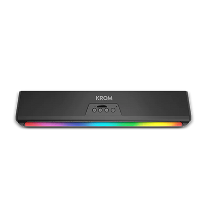 Barra de Som Krom K-Pop Bluetooth RGB