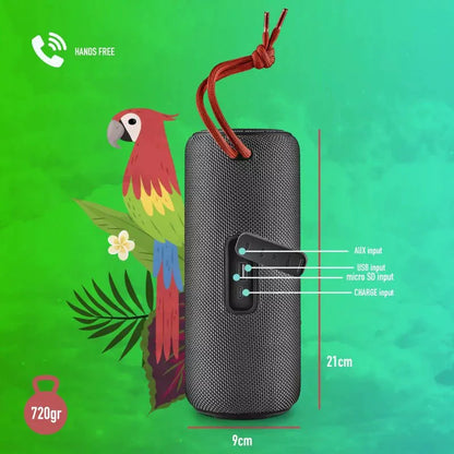 Coluna Som Portátil NGS NITRO 2 20W Bluetooth