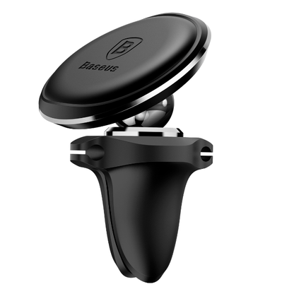 Baseus Suporte Telemóvel Carro Grelha Ventilação C01 Magnetic Preto