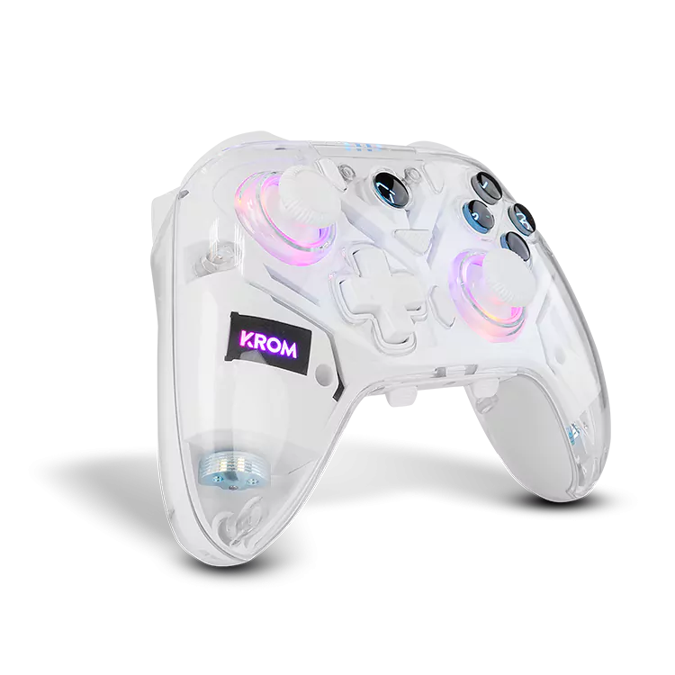 Gamepad Krom Krystal RGB Advanced Wireless