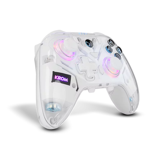 Gamepad Krom Krystal RGB Advanced Wireless