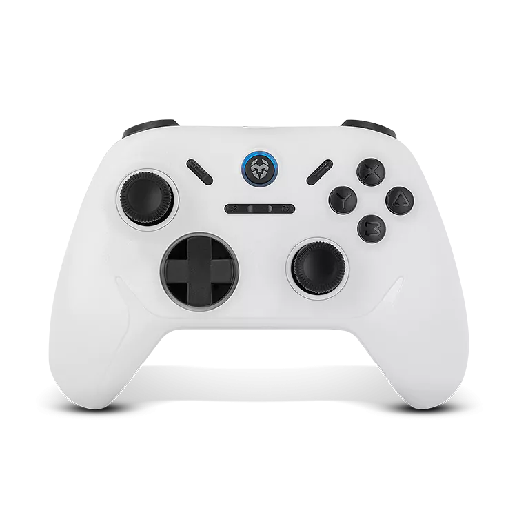 Gamepad Krom Kadoer Multiplatform Wireless Branco