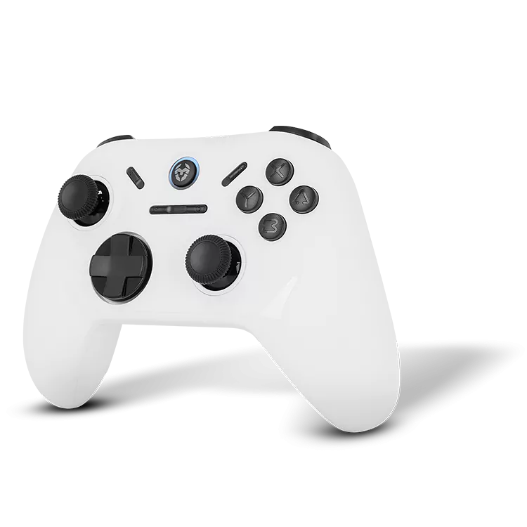 Gamepad Krom Kadoer Multiplatform Wireless Branco