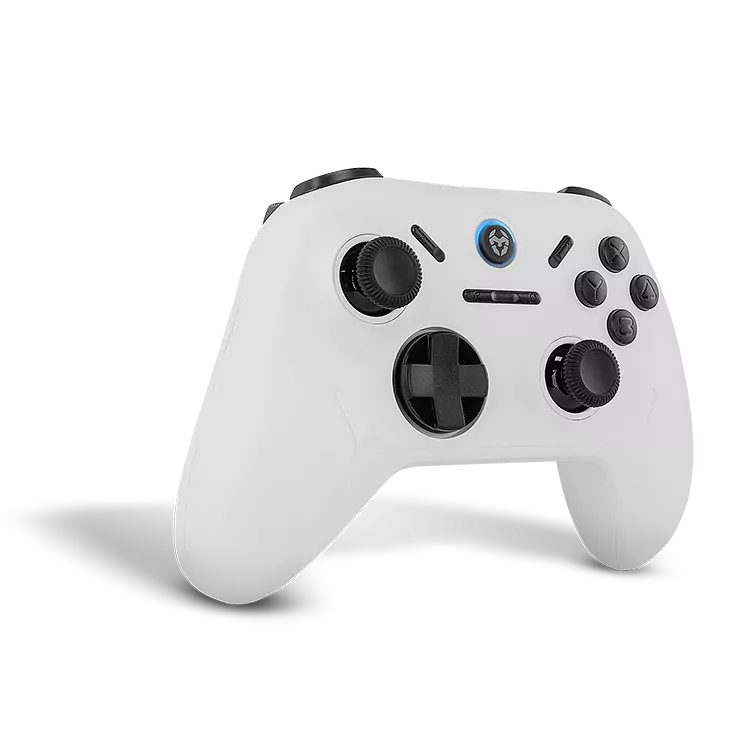 Gamepad Krom Kadoer Multiplatform Wireless Branco