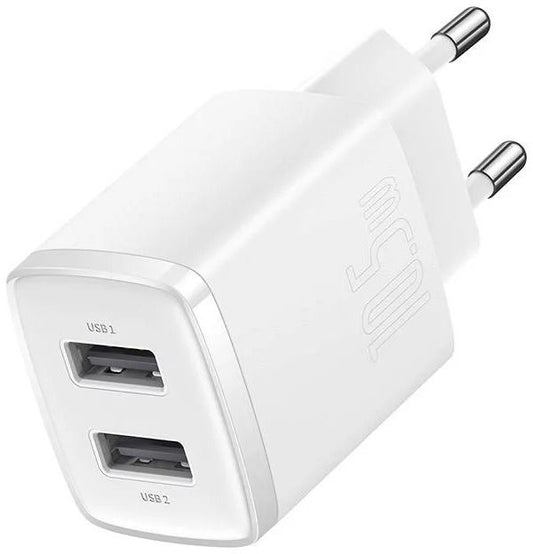 Baseus Carregador Compacto 2U 10.5W