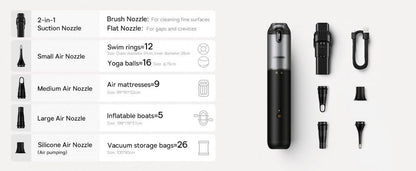 Baseus Aspirador Baseus A3LITE Car Vacuum Cleaner Black