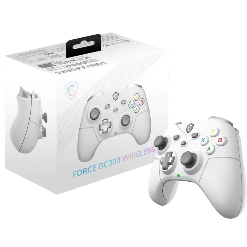 Gamepad MSI Force GC300W Sem Fios Bluetooth para PC Branco