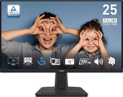 Monitor 25" MSI Pro MP251 FHD IPS 16:9 75Hz