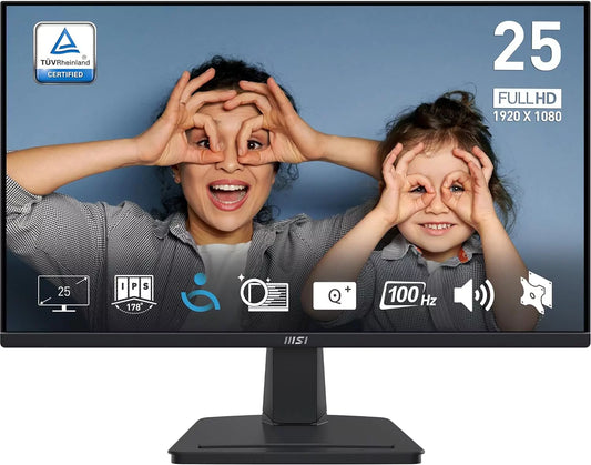 Monitor 25" MSI Pro MP251 FHD IPS 16:9 75Hz