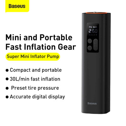 Baseus Mini Compressor Inflator Pump