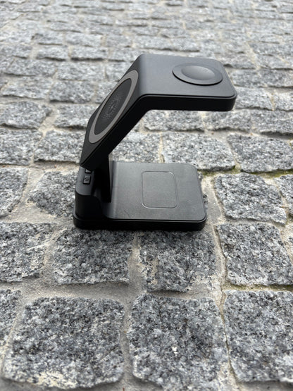 Carregador Magsafe com Relógio Digital