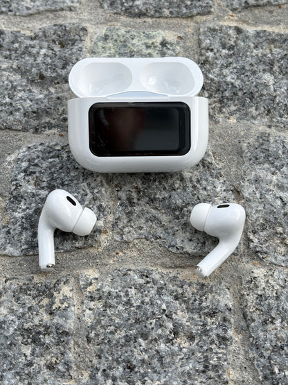Auriculares Bluetooth ANC/ENC com Display Digital e Caixa