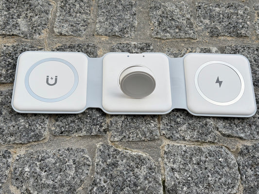 Carregador Wireless 3 em 1 Dobrável