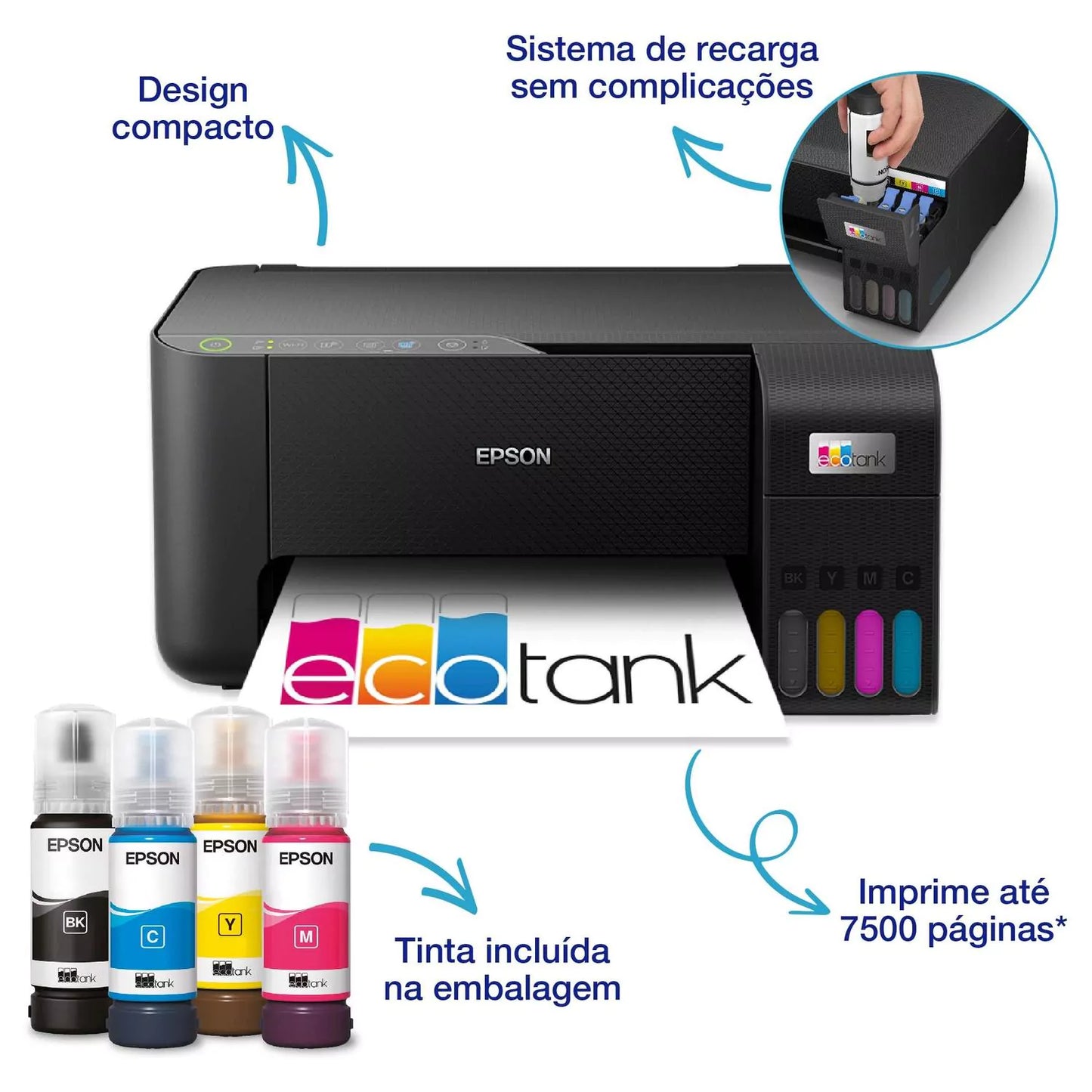 Impressora Epson Ecotank ET-2860