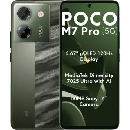 Smartphone Xiaomi POCO M7 PRO 5G (8GB/256GB) Verde