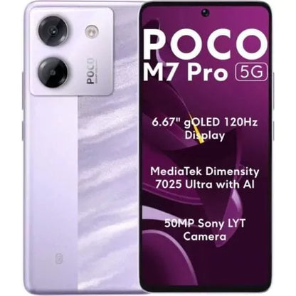 Smartphone Xiaomi POCO M7 PRO 5G (8GB/256GB) Lilás