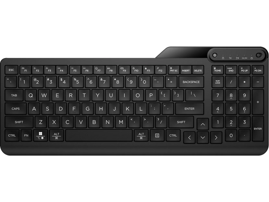 Teclado HP 475 sem fio de modo duplo Preto