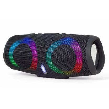 Coluna Portátil Gembird c/LED Bluetooth Preto