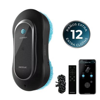 Robot Limpador Janelas Cecotec Conga Windroid 1090 Double Spray Connected