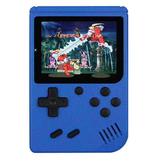 Consola Portátil Clássica 400 Jogos + Gamepad Azul