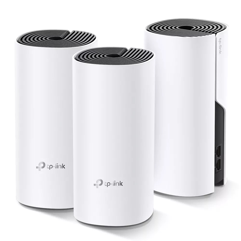 Sistema Wi-Fi TP-Link AC1200 Whole Home Mesh Wi-Fi Deco E4 (pack 3)