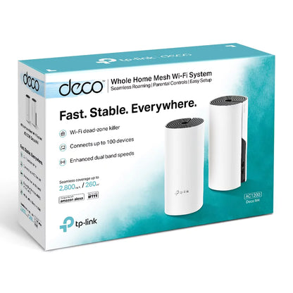 Sistema Wi-Fi TP-Link AC1200 Deco M4 (pack 2)
